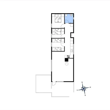 Casa de Férias Bl1749-pandrup-tunen-5 *